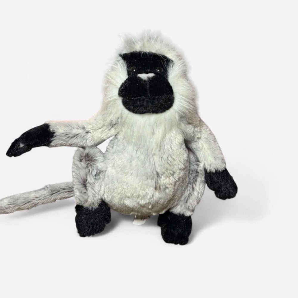 Webkinz Black and White Monkey Plushie